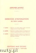Okadka: Mangeot Anne-Marie, Exercices D'intonation, Vol. 2