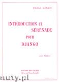 Okadka: Lerich Pierre, Introduction et Srnade pour Django