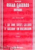 Okładka: Dowland John, Sir John Souch's Galliard and Galiard (on Walsingham)