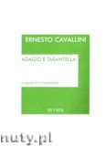 Okadka: Cavallini Ernesto, Adagio And Tarantella for Clarinet and Piano