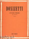 Okładka: Donizetti Gaetano, Studio Primo per clarinetto