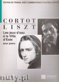 Okładka: Liszt Ferenc, Les jeux d'eau a la Villa d'Este pour piano