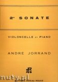 Okadka: Jorrand Andre, Sonate No. 2 pour violoncelle et piano