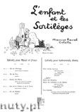 Okadka: Ravel Maurice, Valses From L'enfant Et Les Sortileges