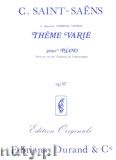 Okadka: Saint-Sans Camille, Theme Varie, Op. 97