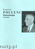 Okadka: Poulenc Francis, Humoresque