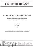 Okadka: Debussy Claude, La Fille Aux Cheveux De Lin