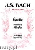 Okadka: Bach Johann Sebastian, Gavotte from Suite No. 6 For Cello for guitar
