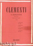 Okładka: Clementi Muzio, 6 Sonatinas, Op. 37 And 38