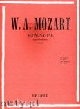 Okładka: Mozart Wolfgang Amadeusz, 6 Sonatine