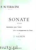 Okadka: Veracini Francesco Maria, Sonata In E Minor For Violin and Piano