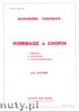 Okadka: Tansman Alexandre, Hommage a Chopin