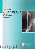 Okadka: Grandjany Marcel, Prludes pour harpe