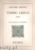 Okadka: Orefice Giacomo, Tempio Greco Suite per Violoncello e Pianoforte