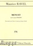 Okadka: Ravel Maurice, Menuet sur le nom Haydn