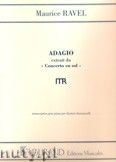 Okadka: Ravel Maurice, Adagio From Concerto In G
