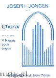 Okadka: Jongen Joseph, Choral Des 4 Pieces, Op. 37