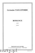 Okadka: Tailleferre Germaine, Romance