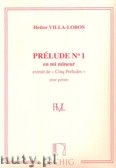 Okładka: Villa-Lobos Heitor, Prélude No. 1 en mi mineur