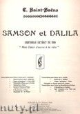 Okadka: Saint-Sans Camille, Mon Coeur S'ouvre  Ta Voix (From Samson Et Dalila)