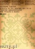 Okadka: Tartini Giuseppe, Sonata In G Minor, Op. 1 No. 10 <<Didone abbandonata>>
