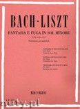 Okadka: Bach Johann Sebastian, Fantasia E Fuga in Sol Minore