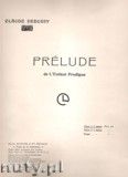 Okadka: Debussy Claude, Prlude From L'enfant Prodigue