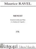 Okadka: Ravel Maurice, Menuet (From Le Tombeau De Couperin)
