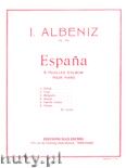 Okadka: Albniz Isaac, Espana, Op. 165 No 1