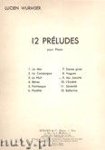 Okadka: Wurmser Lucien, Ma Jazotte From 12 Preludes