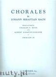 Okładka: Bach Johann Sebastian, Chorales 1 - 91