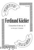 Okadka: Kchler Ferdinand, Concertino G-dur, op. 11, na skrzypce i fortepian