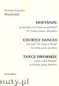 Okadka: Przybylski Bronisaw Kazimierz, Tace dworskie z baletu Smok Wawelski na skrzypce, gitar i akordeon