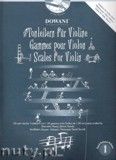 Okadka: Leyvraz Patrick, Sarnau Friedmann, Scales For Violin, Volume 1