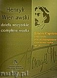 Okładka: Wieniawski Henryk, Études-Caprices op. 18 na skrzypce z akompaniamentem drugich skrzypiec (seria A, t. VII)