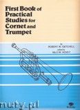 Okadka: Getchell Robert W., First Book of Practical Studies For Cornet And Trumpet
