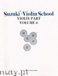 Okadka: Suzuki Shinichi, Suzuki Violin School: Violin Part, Vol. 6