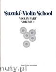 Okadka: Suzuki Shinichi, Suzuki Violin School: Violin Part, Volume 9