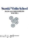 Okadka: Suzuki Shinichi, Suzuki Violin School, Piano Accompaniments, Vol. 2
