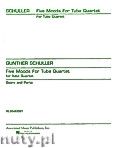 Okładka: Schuller Gunther, Five Moods For Tuba Quartet