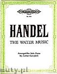 Okadka: Hndel George Friedrich, The Water Music for Piano