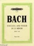 Okadka: Bach Johann Sebastian, Toccata and Fugue in D minor for Solo Piano, BWV 565
