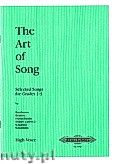 Okadka: , The Art of Song: Selected Songs set on thecurrent Associated Board exam syllabus Grades1-5 (High voice-Pf)