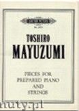 Okadka: Mayuzumi Toshiro, Pieces for Prepared Piano and Strings
