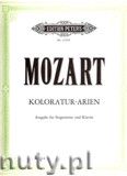 Okładka: Mozart Wolfgang Amadeusz, Coloratura Arias for Soprano and Piano