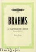 Okadka: Brahms Johannes, 30 Selected Songs for Medium Voice and Piano
