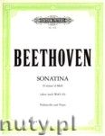 Okadka: Beethoven Ludwig van, Sonatina in D minor