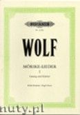 Okładka: Wolf Hugo, Songs to poetry by Eduardo Mörike for Voice and Piano, Vol. 1