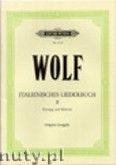 Okładka: Wolf Hugo, Italienisches Liederbuch, Band 2