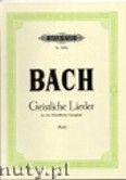 Okładka: Bach Johann Sebastian, 25 Sacred Songs for Voice and Basso continuo